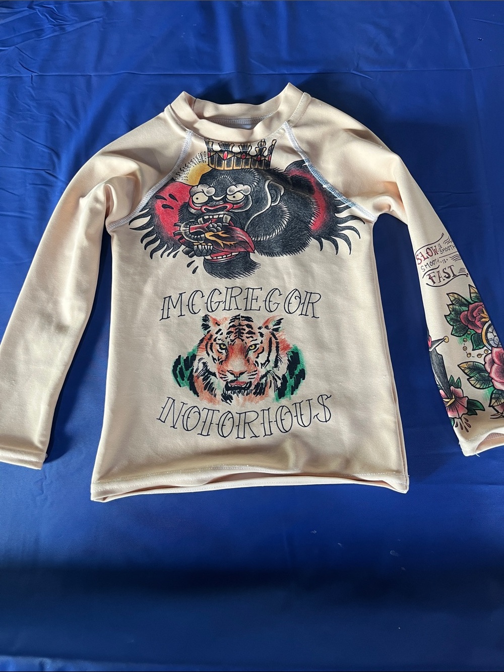 Kids Notorious Graphic Long-Sleeve Top - Cream
